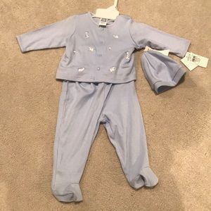 Three-piece baby outfit